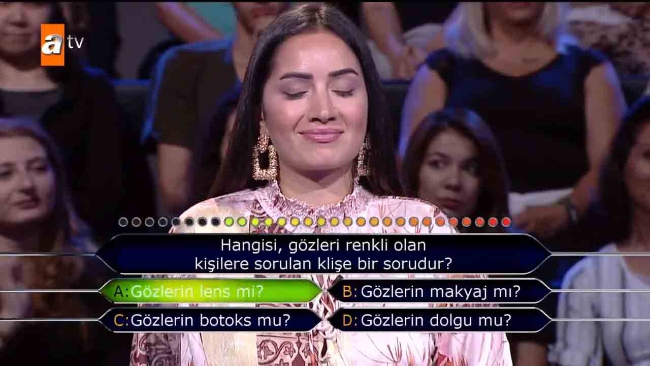 Milyoner’e damga vuran ’Futbol’ sorusu! Kim Milyoner Olmak İster 833.yeni bölüm soru ve cevapları!