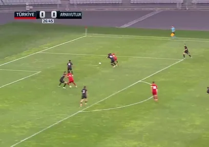 GOL | Türkiye U21 1-0 Arnavutluk U21