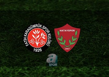 Karagümrük - Hatayspor | CANLI