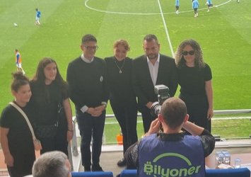 Trabzonspor Ahmet Minguzzi'nin ailesini ağırladı!