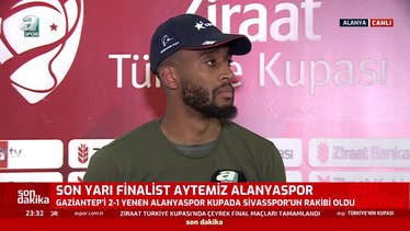 Leroy Fer Alanyaspor - Gaziantep FK maçı sonrası konuştu! "Sesimiz gitti çünkü..."