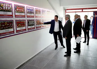 Lucescu Altınordu'yu ziyaret etti