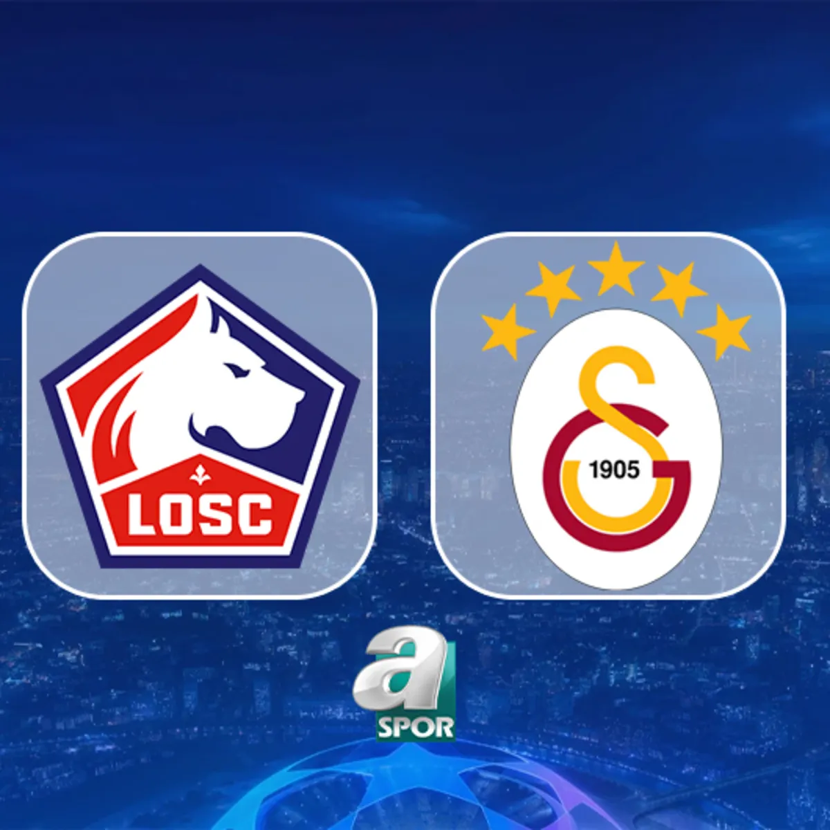 TRT 1 CANLI İZLE | Lille-Galatasaray maçı şifresiz mi, saat kaçta?
