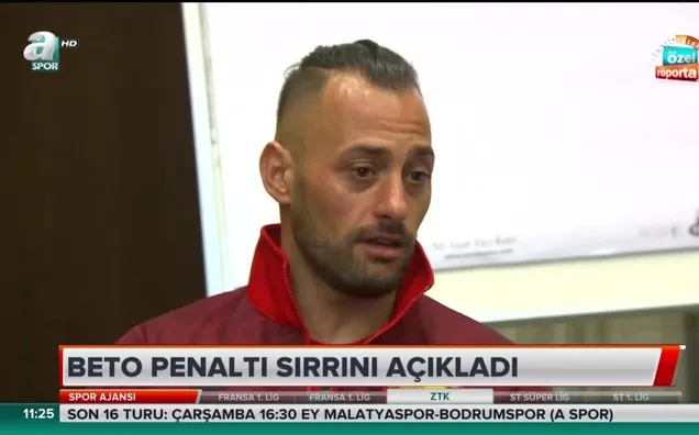 Beto penaltı sırrını açıkladı