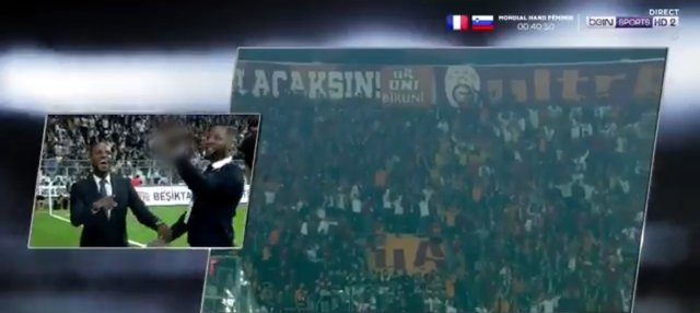 Pascal Nouma’dan canlı yayında çirkin hareket
