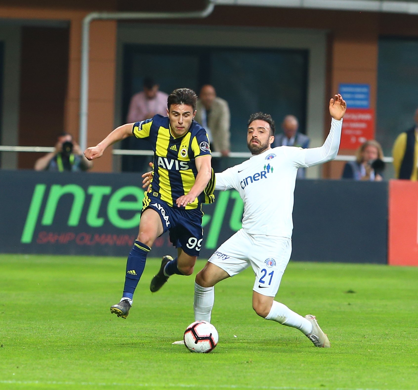 Kasımpaşa - Fenerbahçe maçından kareler