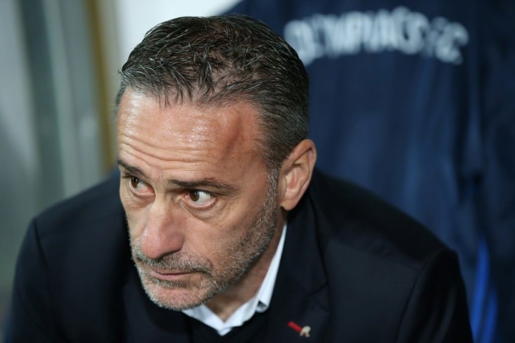 Osmanlıspor - Olympiakos maçından kareler