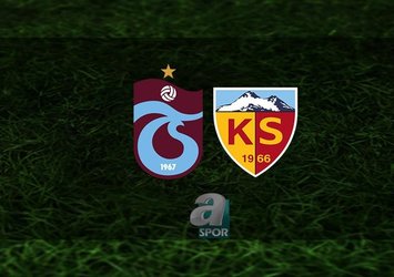 Trabzonspor'un ilk 11'i belli oldu
