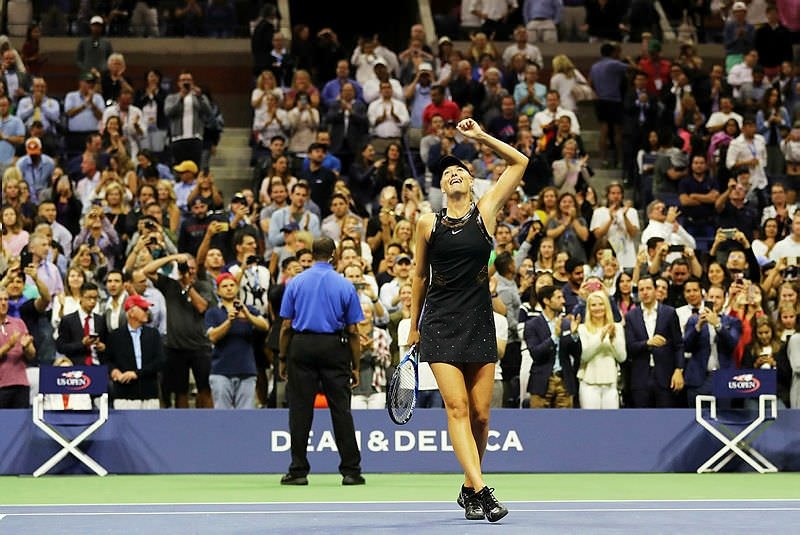 Sharapova’nın gözyaşları
