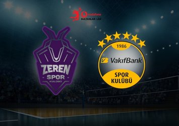 Zeren Spor-VakıfBank maçı hangi kanalda, şifresiz mi? Sultanlar Ligi CANLI İZLE!