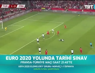 EURO 2020 yolunda tarihi sınav