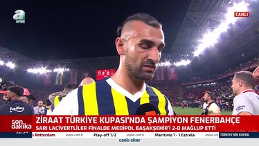 Fenerbahçe Başakşehir maçı sonrası Serdar Dursun: Taraftarımıza sözümüzü tuttuk!