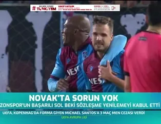 Trabzonspor'da Filip Novak'ta sorun yok