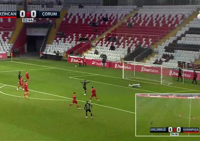 GOL | A. 24 Erzincanspor 0-1 Çorum FK