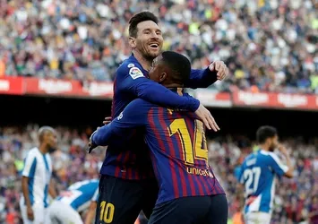 Barcelona derbiyi Messi ile kazandı