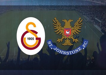 Galatasaray - ST Johnstone maçı saat kaçta ve hangi kanalda?