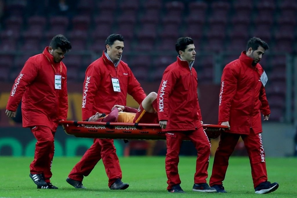 Galatasaray-Gençlerbirliği karşılaşmasından kareler