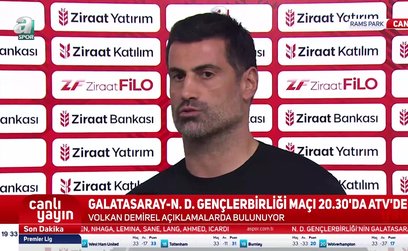 Volkan Demirel: Belki de tarihe geçeceğiz