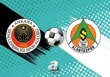 Gençlerbirliği - Corendon Alanyaspor | CANLI