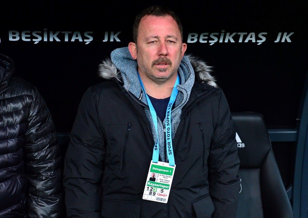 Beşiktaş-Kayserispor karşılaşmasından kareler