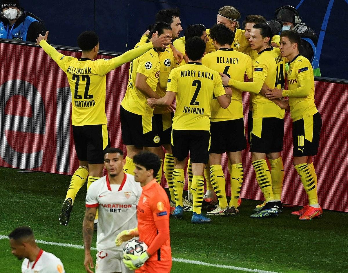 borussia dortmund 2 2 sevilla mac