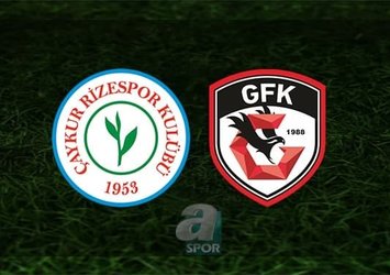 Rizespor - Gaziantep FK | CANLI