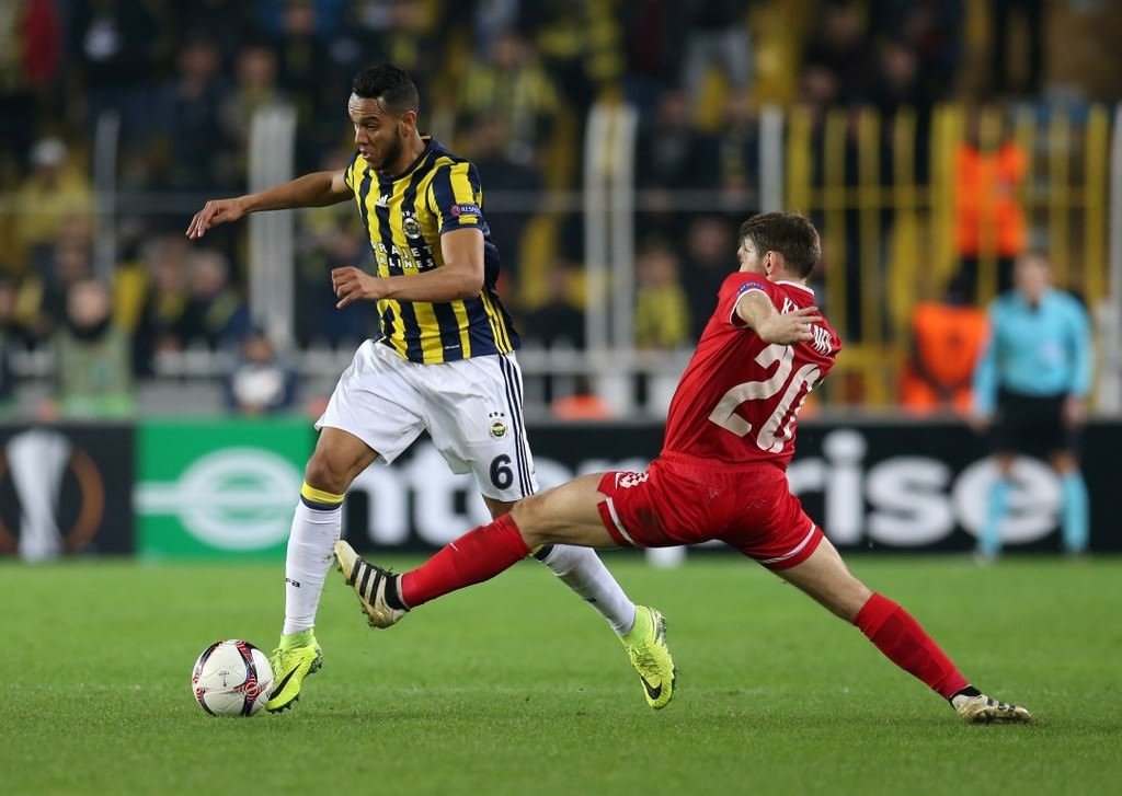 Fenerbahçe - Zorya Luhansk maçından kareler