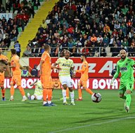 Alanyaspor - Fenerbahçe maçından kareler