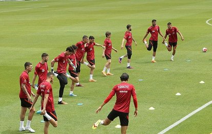 Türkiye Lüksemburg maçı hazırlıklarına devam etti