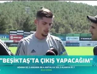 Montero: Beşiktaş'ta çıkış yapacağım