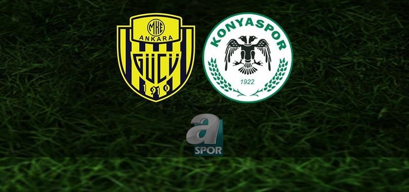 Ankaragücü - Konyaspor maçı | CANLI Ankaragücü - Konyaspor canlı anlatım