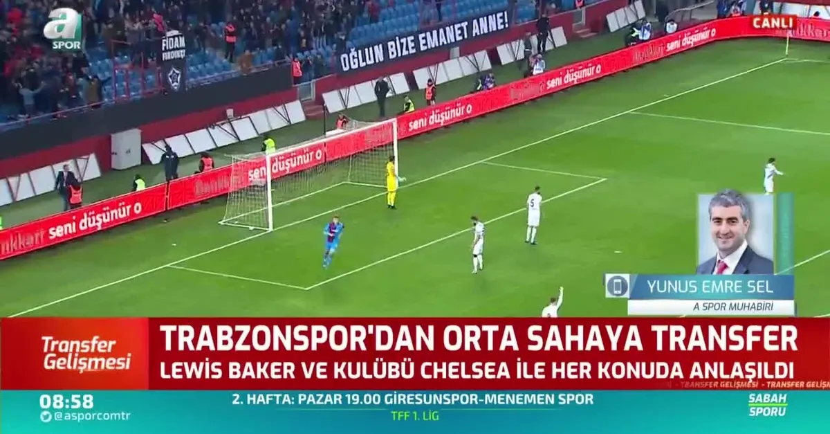 Trabzonspor Lewis Baker ile anlaştı