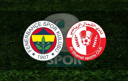 Fenerbahçe Al Shamal maçı CANLI İZLE Fenerbahçe-Al Shamal canlı anlatım