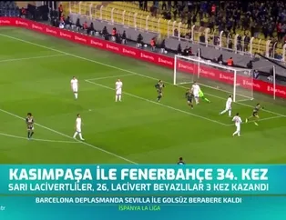 Kasımpaşa ile Fenerbahçe 34. kez