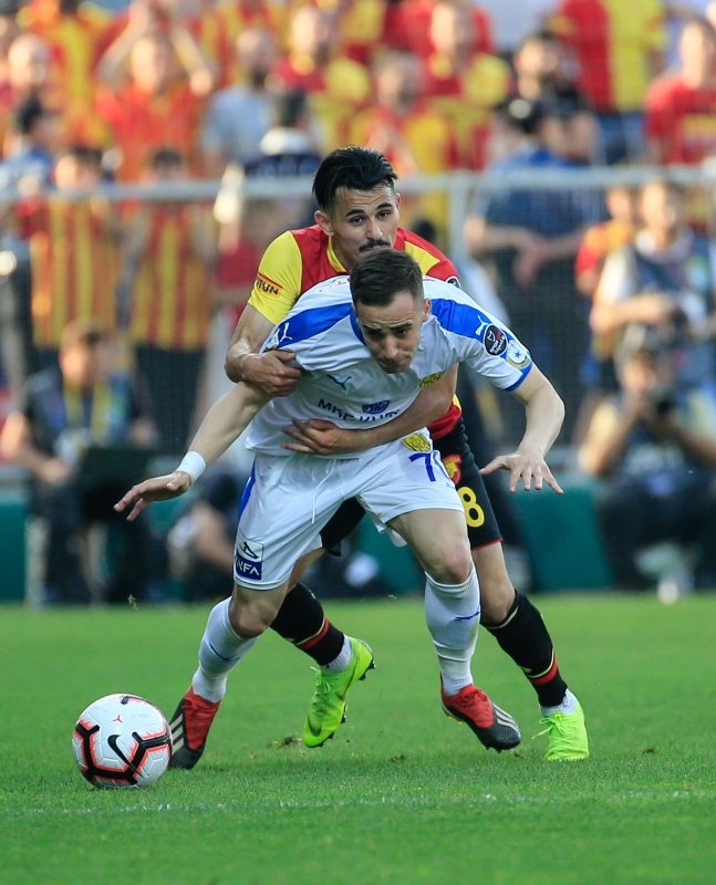 Göztepe - Ankaragücü maçından kareler