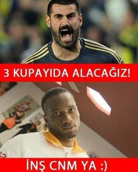 Galatasaray - Fenerbahçe maçının unutulmaz capsleri