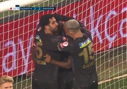 GOL | Gaziantep FK 1-1 Konyaspor