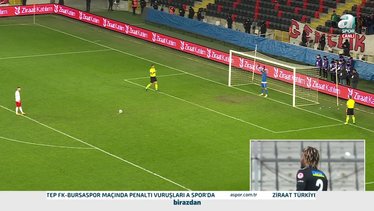 Gaziantep FK 5-4 Bursaspor (PENALTILAR)