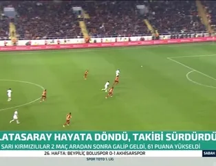 Galatasaray hayata döndü