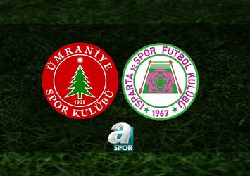 Ümraniyespor-Isparta 32 Spor maçı hangi kanalda?
