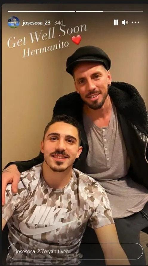 Jose Sosa'dan Abdülkadir Ömür'e ziyaret! - 1