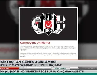 Beşiktaş'tan Şenol Güneş açıklaması