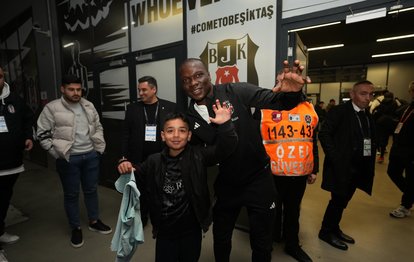 Muhammed Emir Sönmez Beşiktaşlı Aboubakar ile buluştu!