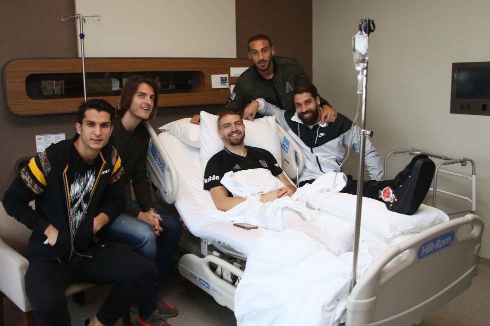 Fatih Terim ve Şenol Güneş, Caner’i yalnız bırakmadı