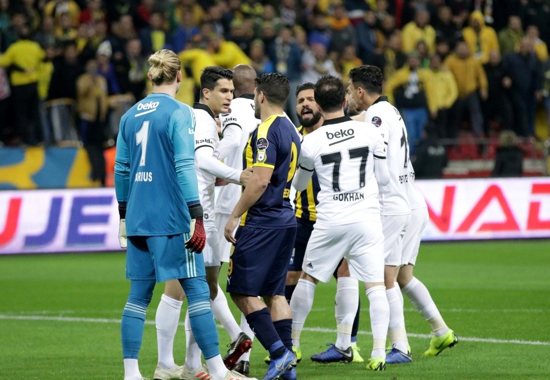 Ankaragücü Beşiktaş maçında kareler