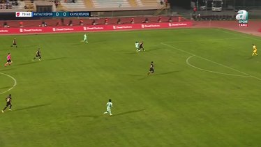 Antalyaspor 0-2 Kayserispor | MAÇ ÖZETİ