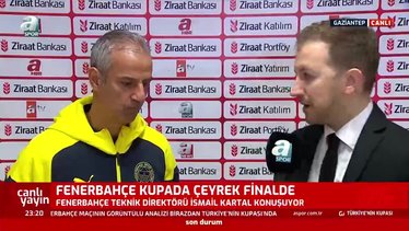 Fenerbahçe'de İsmail Kartal'dan transfer açıklaması!