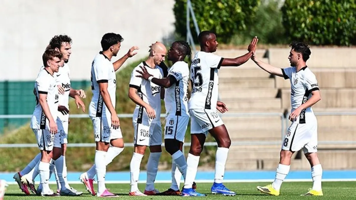 Beşiktaş hazırlık maçında Gyirmot'u mağlup etti!