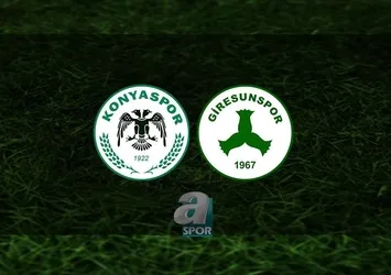 Konyaspor - Giresunspor maçı | CANLI