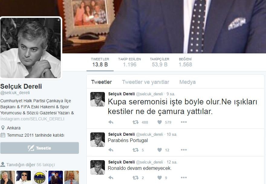 Selçuk Dereli’den Fenerbahçelileri çıldırtan tweet!